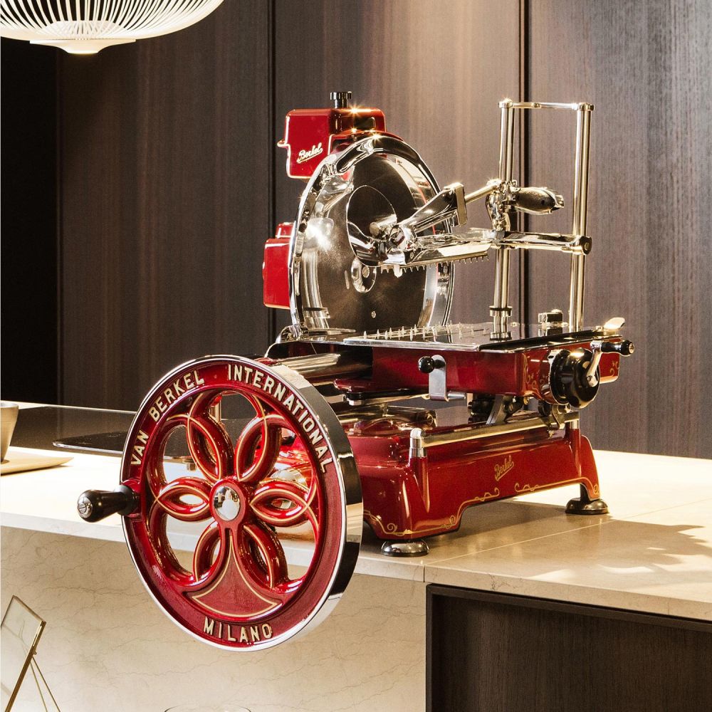 Rezalnik Berkel Flywheel Manual B114 ''Rdeča''